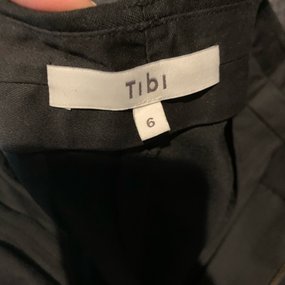 Tibi tuxedo pants with gold strip. Worn once. - Picture 3 of 3